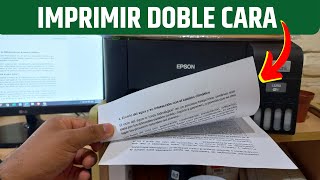 Como imprimir en ambas caras de la hoja Word en impresora Epson [upl. by Maghutte]