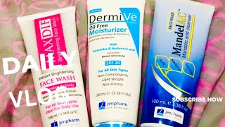 Jenpharm moisturizer and face wash review [upl. by Liakim265]