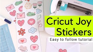 How to Make Cricut Joy Stickers [upl. by Ylatan49]