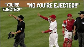 MLB Umpires Getting Ejected [upl. by Pich]