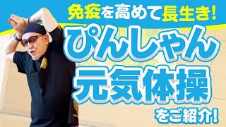 【体操】デューク更家考案！免疫力を高めるquotぴんしゃんquot元気体操を実演付きで解説！ [upl. by Eillit]