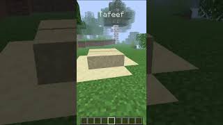 How to Make QUICKSAND In Minecraft 🤯😱 shorts [upl. by Baillie642]