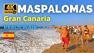 Gran Canaria Maspalomas Playa del Ingles Naturist Beach Walk Spain 👙 [upl. by Lole]