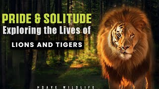 Pride amp Solitude Exploring the Lives of Lions and Tigers [upl. by Hanauq]