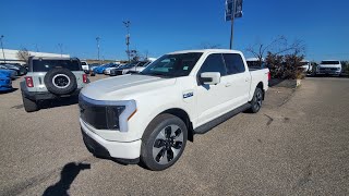 2024 F150 Lightning Platinum 24FL3780 [upl. by Thorncombe]