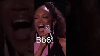 Chante Moore SLAYING whistle notes in Its Alright live whistlenotes highnotes chantemoore [upl. by Tuesday287]