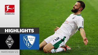 Spectacular Match with SEVEN Goals  Gladbach  Bochum 52  Highlights  Matchday 23 – Bundesliga [upl. by Elvina]