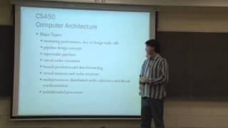 CS 450 Computer Architecture [upl. by Lyndell]