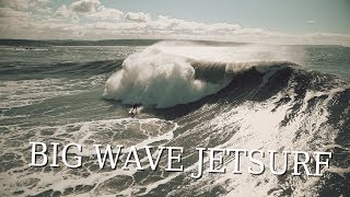 Jetsurf Big Wave Challege Nazaré Drone Big Wave [upl. by Soloma]