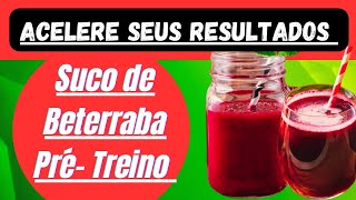 Suco de Beterraba para Pré  Treino [upl. by Tews]