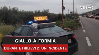 È giallo sul ritrovamento del cadavere di una donna durante i rilievi per un incidente stradale [upl. by Nayrb]