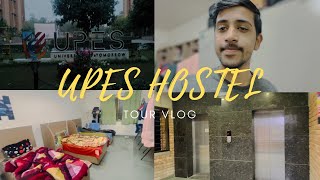 UPES Hostel Tour Vlog  UPES Dehradun [upl. by Analeh]