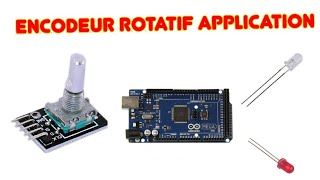 ENCODEUR ROTATIF AVEC ARDUINO APPLICATIONS [upl. by Nanji]