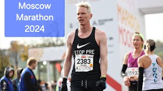 Moscow Marathon 2024  Windy [upl. by Sternick404]