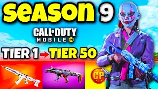 NEW SEASON 9 BATTLE PASS in COD MOBILE 😍 [upl. by Miki]