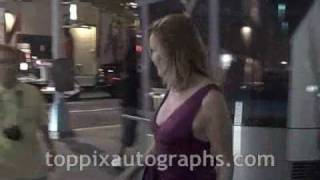 Jessica Lange  Refuses to Sign Autographs at Tony Awards After Party in NYC [upl. by Einaffit]