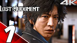 LOST JUDGMENT  Gameplay Walkthrough Part 1  Prologue FULL GAME 4K 60FPS PS5 [upl. by Ariane]