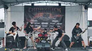 MEA ft Reza  DISENGAGE  SUICIDE SILENCE Cover  Live from CADAZSICK [upl. by Onil771]