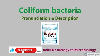 Coliform bacteria YoutubeShorts [upl. by Azila77]