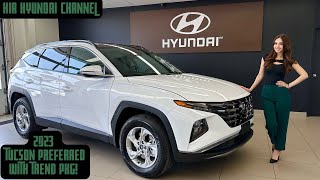 LIVE 2023 Hyundai Tucson Preferred AWD with Trend Package  Full Walk Around  QampA [upl. by Sharpe]