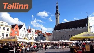 Tallinn Estonia  HD Video Tour of the City [upl. by Ydnelg289]