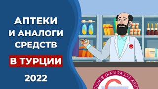 Аптеки Турции  аналоги средств 2022  TURKESTATE [upl. by Juback325]