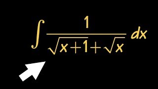 Integral of 1sqrtx1sqrtx [upl. by Alurd474]