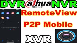 Dahua DVR NVR XVR Remote View P2P Mobile Bangla [upl. by Ahsikan]