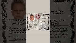 Joel Saltzman’s Tang Soo Do Black Belt Identification Card [upl. by Nyvets258]