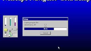 Installing Netscape on Windows 95 [upl. by Mell129]