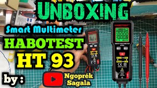 Unboxing Smart Multimeter Habotest HT93 [upl. by Mcgannon187]