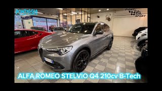 GIRO VETTURA ALFA ROMEO STELVIO BTECH Q4 210cv presso PONTIGGIA CARS [upl. by Ruthi784]