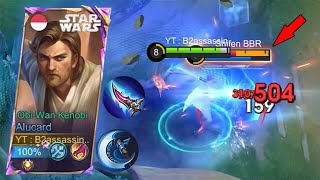 ALUCARD BUILD 1HIT what happend Mobile Legends [upl. by Parthinia]