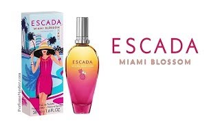 Escada Miami Blossom New Perfume [upl. by Cheslie]