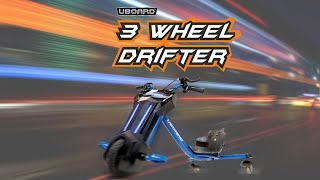 Uboard 3 Wheel Coolest Drifter  Best toy 2018  360 Extreme Spin [upl. by Aysahc590]