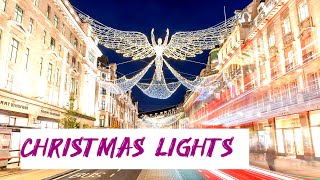 Christmas lights at Regent Street London 2024  Hussain’s Punjabi World [upl. by Seiber]