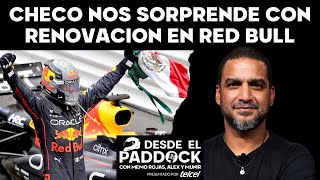 Checo nos sorprende con renovación en Red Bull  Jean Duverger en Desde el Paddock  Capítulo 9 [upl. by Tlevesoor632]