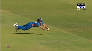 Radha Yadav takes best catch of the match IND Vs Aus commonwealth games final match 2022 [upl. by Navada]