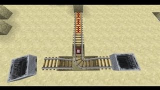 MrFroZen23s Extremely Simple Minecart Passenger Detector [upl. by Leitao]