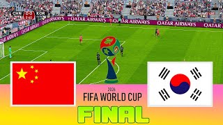 CHINA vs KOREA  Final FIFA World Cup 2026  Full Match All Goals  Football Match [upl. by Crosley]