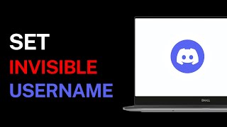 How to Set an Invisible Username on Discord [upl. by Noved]