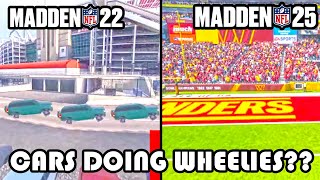 SO I NOCLIPPED THROUGH THE WASHINGTON COMMANDERS STADIUM IN THE LAST FOUR YEARS OF MADDENS 2225 [upl. by Bonni]