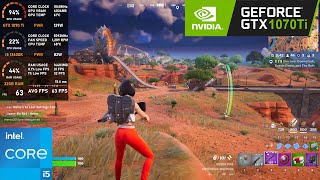 GTX 1070 Ti  Fortnite Chapter 5 Season 4 [upl. by Eronaele]