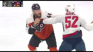 Nicolas Deslauriers Drops The Gloves With Dylan Mcllrath [upl. by Elockcin829]