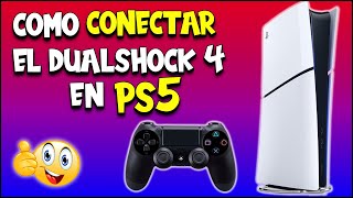 Como conectar o sincronizar el Mando o Control de PS4 en PS5  2024 [upl. by Netsryk867]