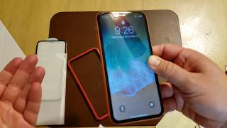 Tozo Glass Screen Protector for iPhone XR [upl. by Nnylav741]