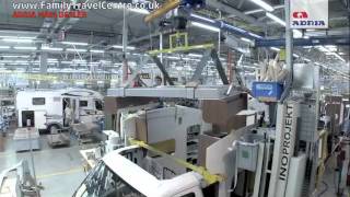 How a motorhome is made  Adria Factory Tour [upl. by Karrah]