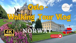 Oslo Walking 4K Tour Vlog  The Most Beautiful City in the World  Shutterbug in Norway [upl. by Leahcimnaj453]