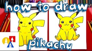 How To Draw Pikachu with color [upl. by Alludba]