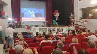 Jasmine Paolini la festa per loro olimpico nella sua Bagni di Lucca [upl. by Nyletac531]